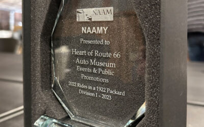 2023 NAMMY Award for 1922 Packard Rides