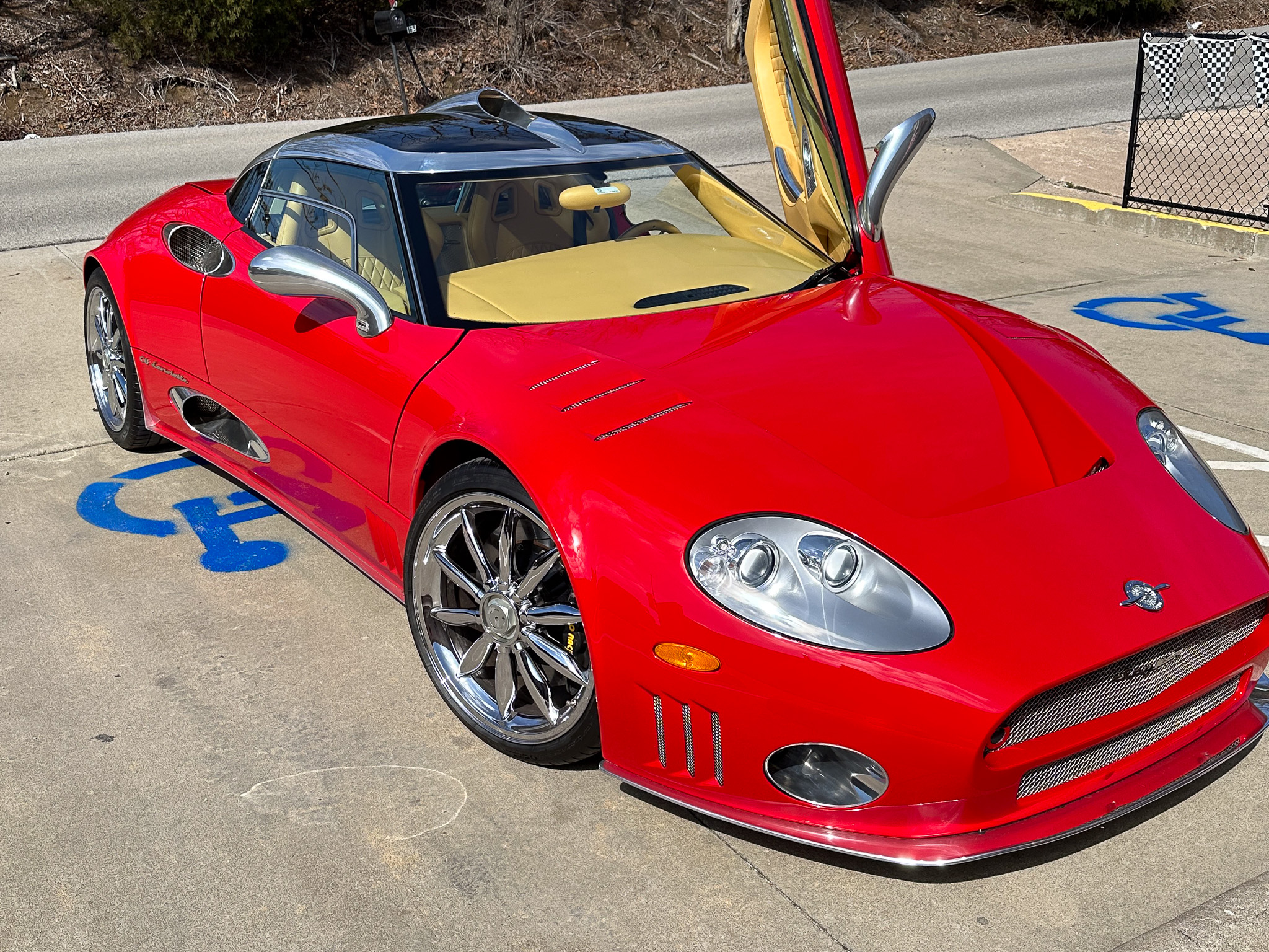 2000 Spyker C8 Spyder - Previously on display at the Heart of Route 66 Auto Museum om Sapulpa, OK